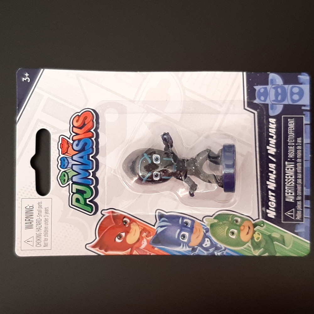 PJ Masks Night Ninja Collectible Mini Figure 2.25" Figure Cake Topper Toy New